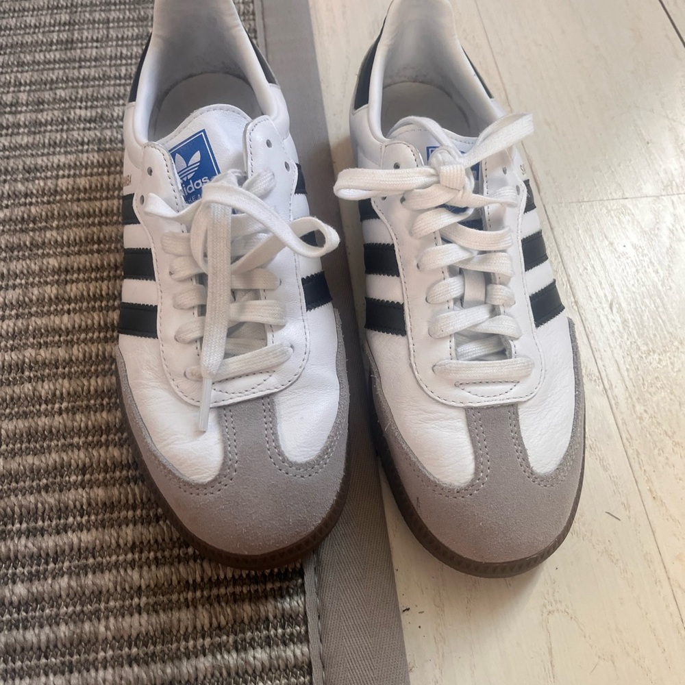 Adidas White and Gray Sneakers
